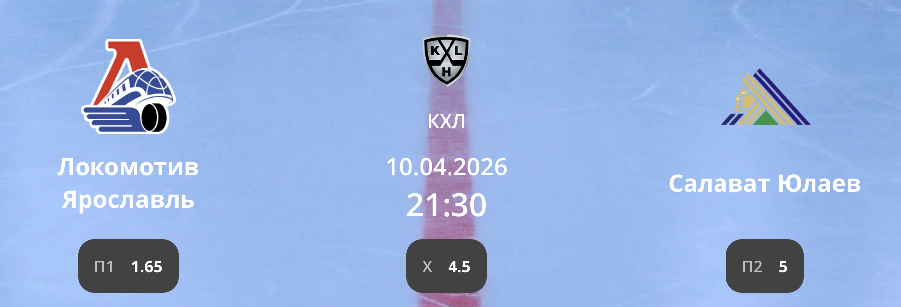 Локомотив - Салават Юлаев: варианты от аналитиков на матч КХЛ