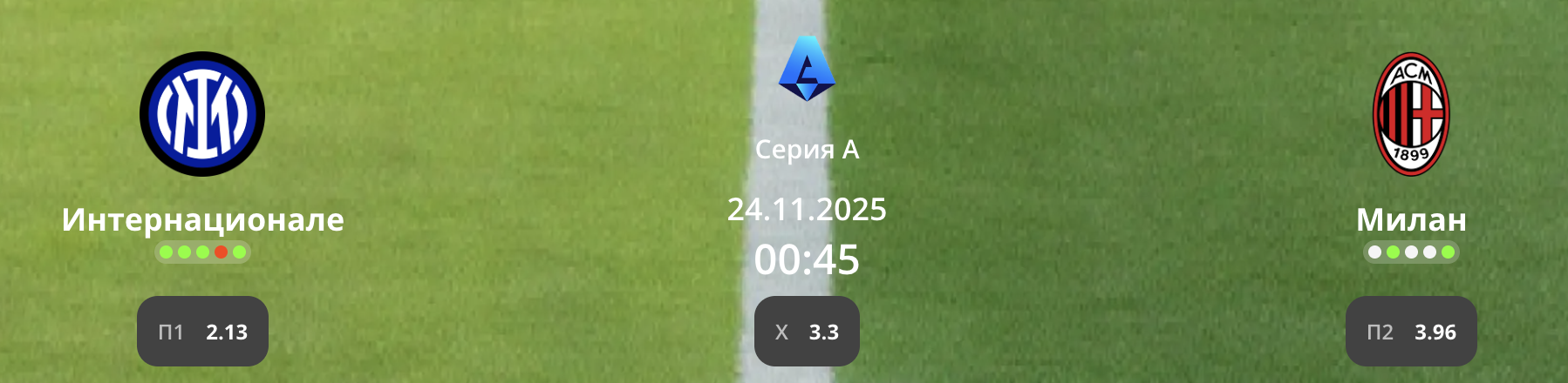 Интер - Милан: к чему стоит присмотреться в дерби Серии A